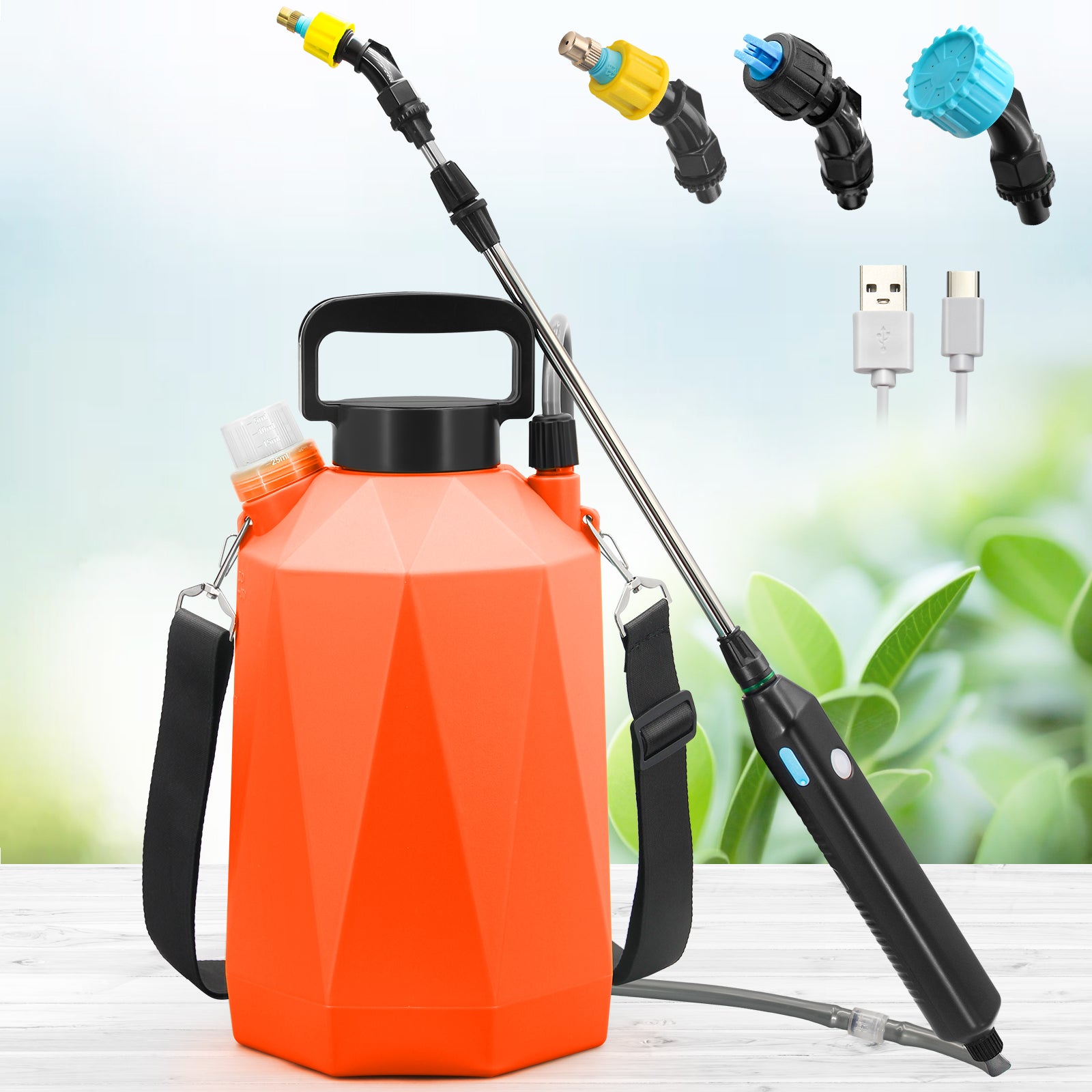 battery power garden sprayer 5L Battery Powered Electric Sprayer – Sylstar-lighting.com