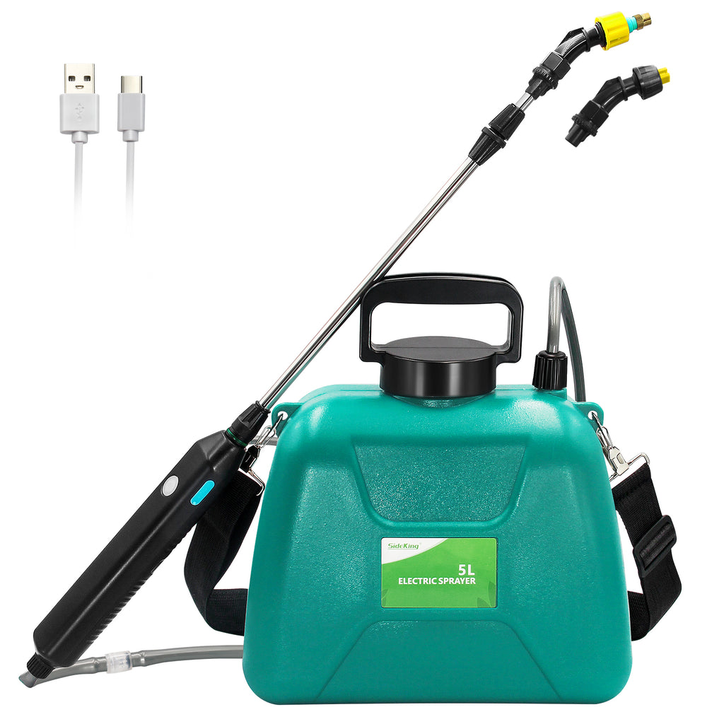 1.35 Gallon/5L Battery Powered Sprayer Portable Garden Sprayer