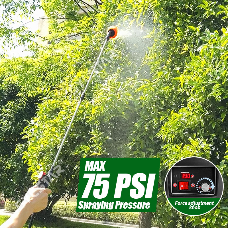 Backpack Sprayer 4 Gallon Battery Powered Garden Sprayer Electric Sprayer Works with Makita 18V Battery