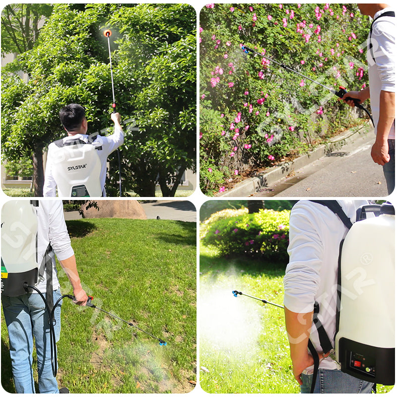 Backpack Sprayer 4 Gallon Battery Powered Garden Sprayer Electric Sprayer Works with Makita 18V Battery