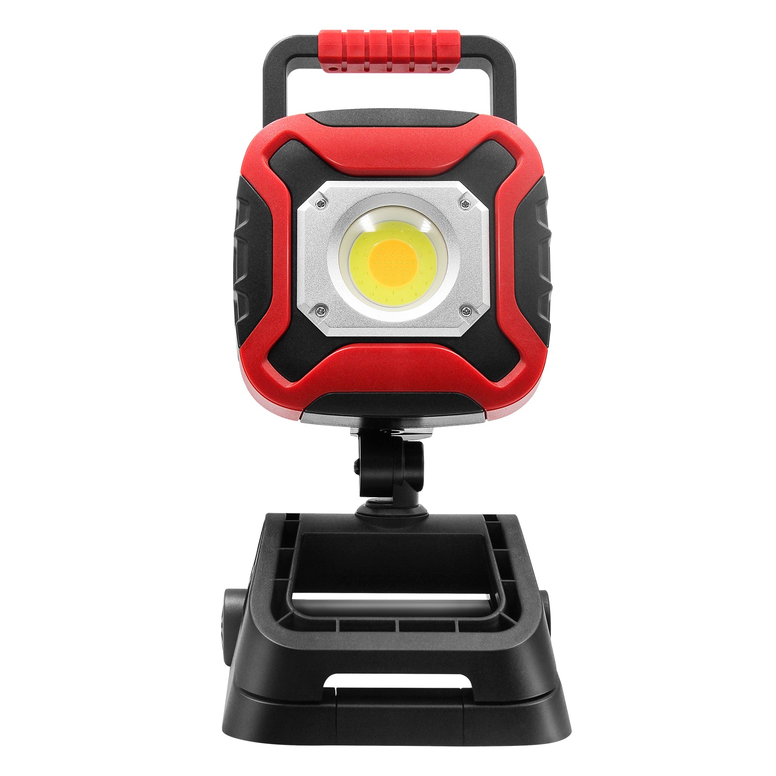 Rechargeable COB Work Light with 20W 1500LM Adjustable Brightness Magnetic Clamp Base and Power Bank