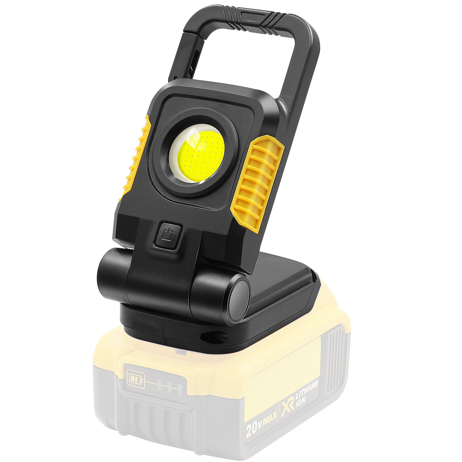 1500LM 10W Car Repair Battery Powered Work Light COB Adjustable Battery Work Light with Hook