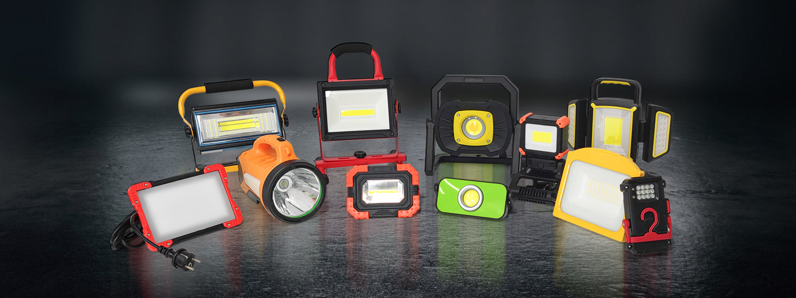 80W Rechargeable Work Light 8000LM with Replacement 21V 2.0Ah