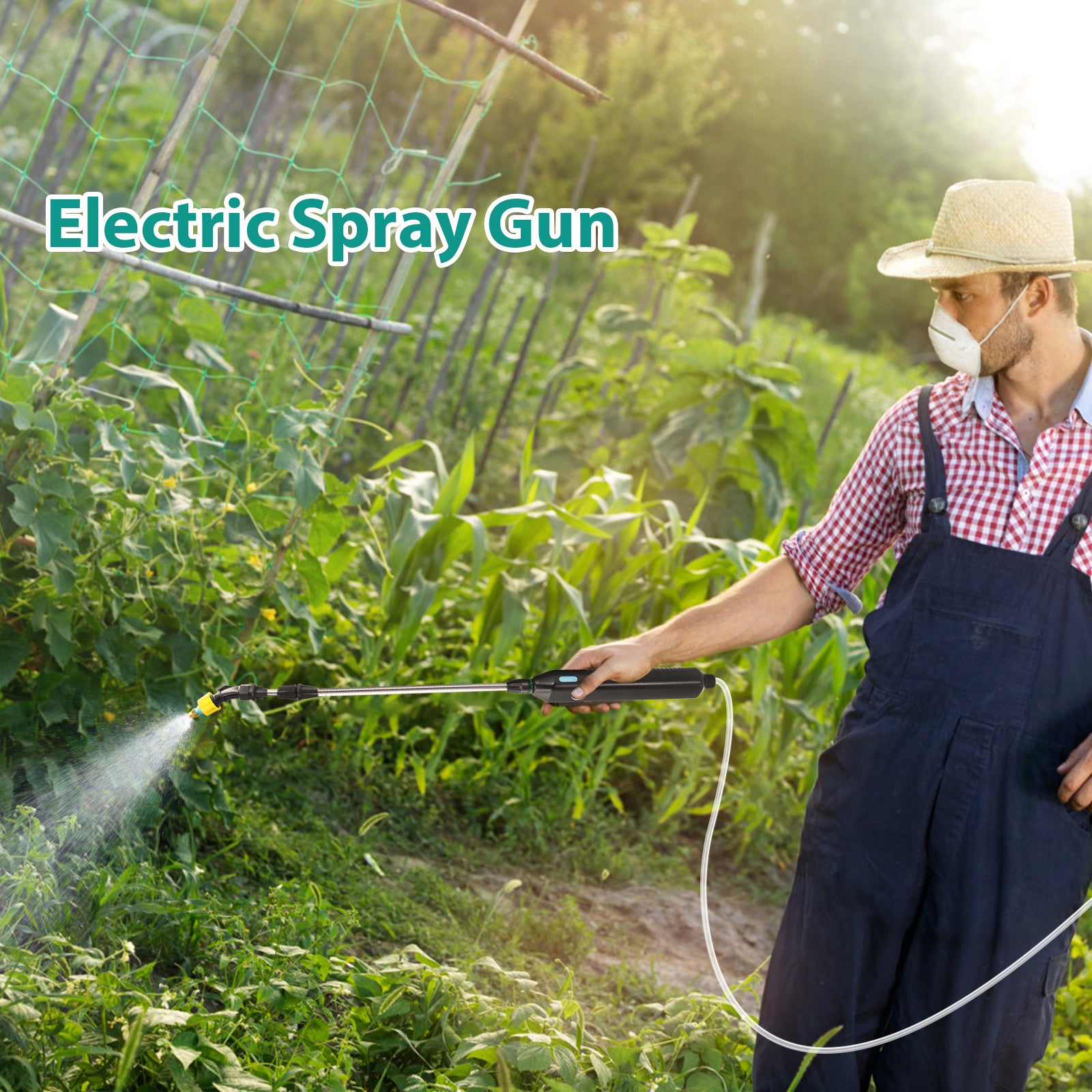 Battery Powered Sprayer Wand for Garden Spraying