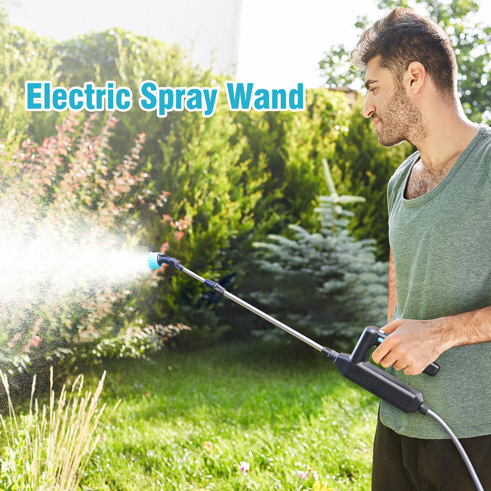Battery Powered Sprayer Wand for Garden Spraying