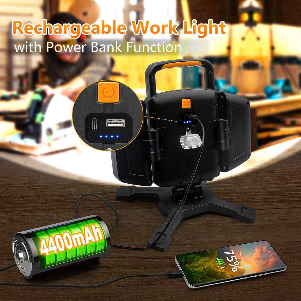 SYLSTAR 30W Rechargeable LED Work Light