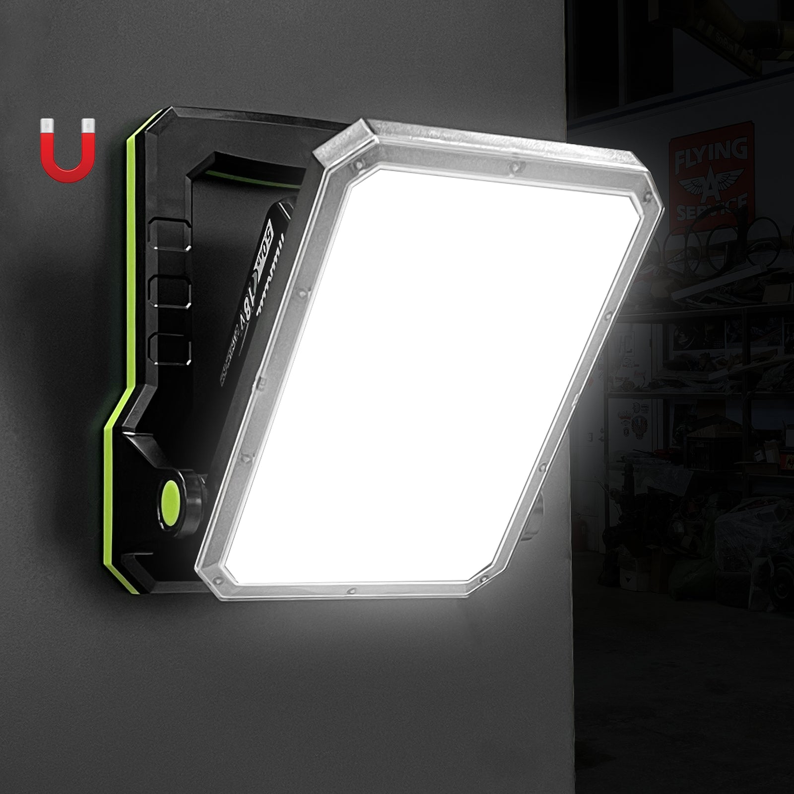 30W 3000LM Bracket Battery LED Work Light