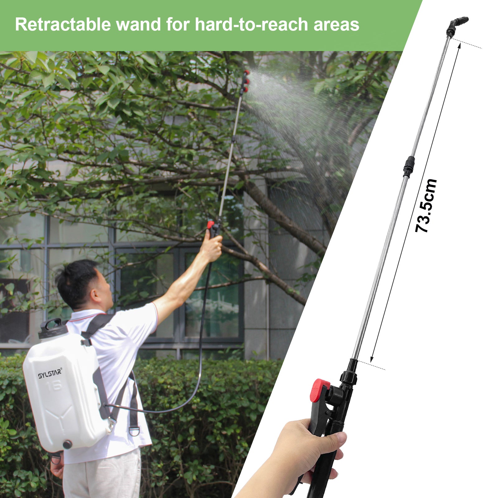 12L/16L Adjustable Battery Electric Automatic Sprayer