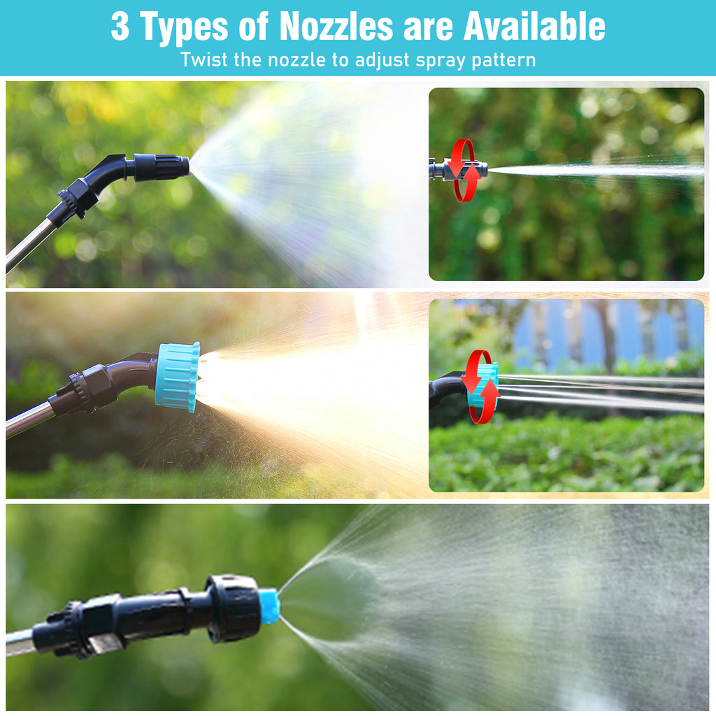 Battery Powered Sprayer Wand for Garden Spraying