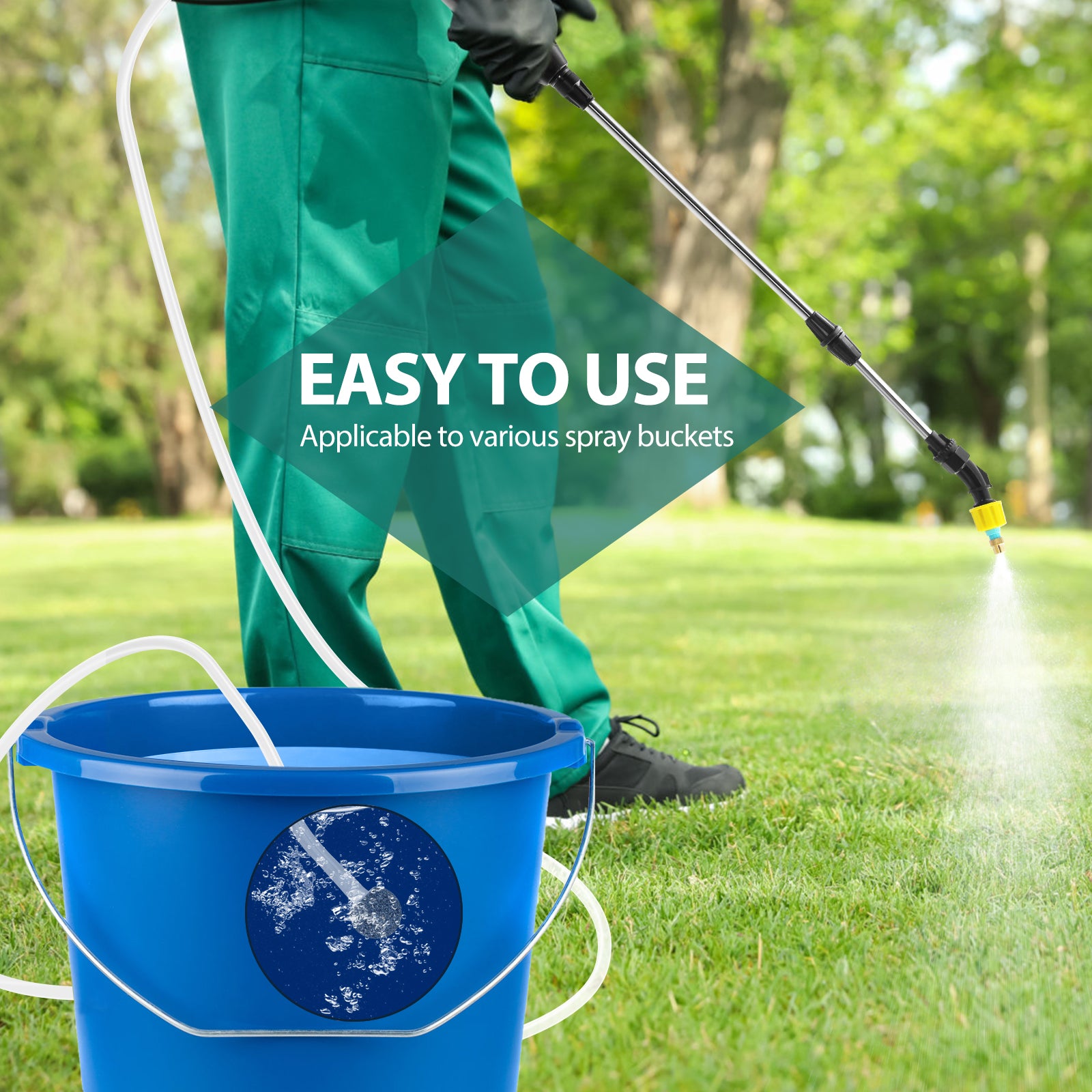 Battery Powered Sprayer Wand for Garden Spraying