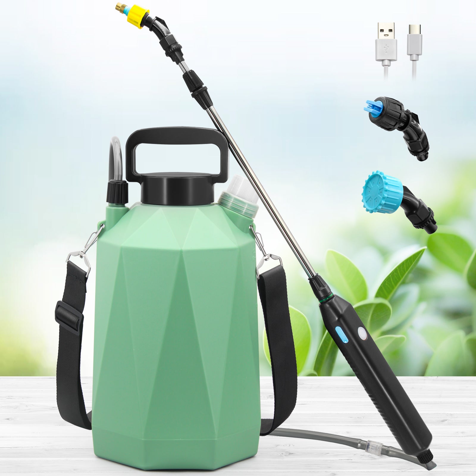Battery powered hose sprayer best sale