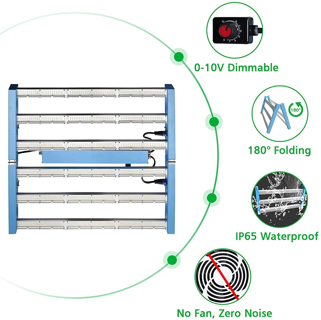Quickstar 5000 480W LED Grow Light with Samsung Diodes