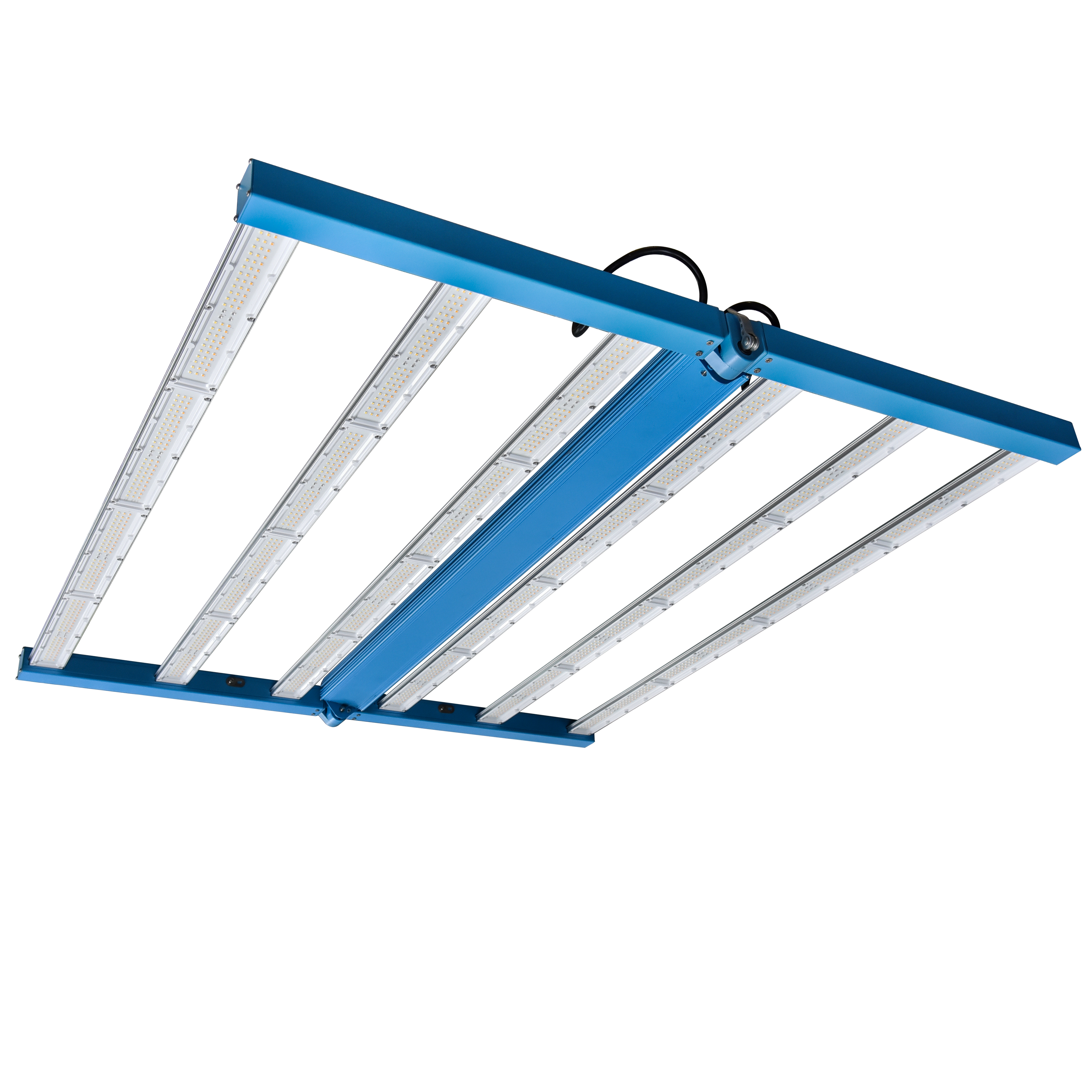 USA STOCK SYLSTAR 630W 6Bars Quickstar LED Grow Light Foldable for Indoor Plant, Full Spectrum and High PPF/PAR 3500K for Veg and Bloom