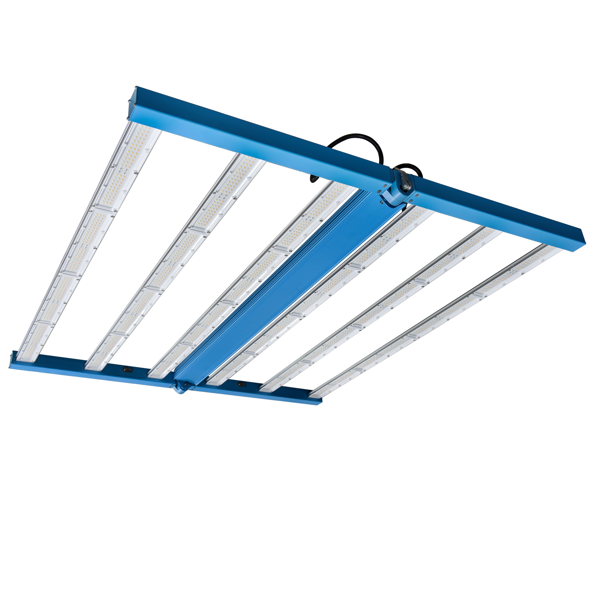USA STOCK SYLSTAR 630W 6Bars Quickstar LED Grow Light Foldable for Indoor Plant, Full Spectrum and High PPF/PAR 3500K for Veg and Bloom